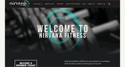Desktop Screenshot of nirvana-fitness.co.uk